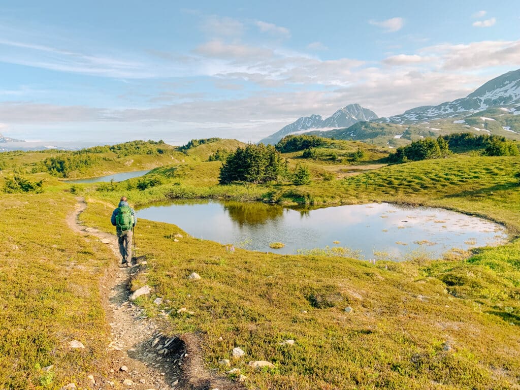 lost lake hike seward alaska