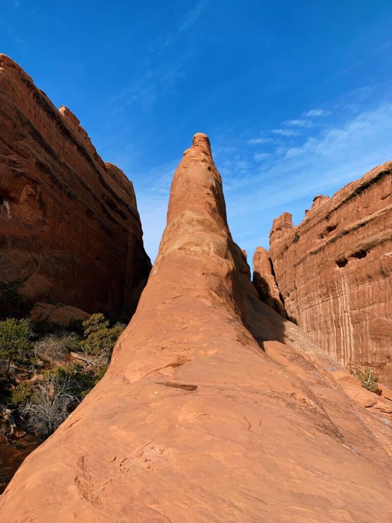 primitive trail in arches national park