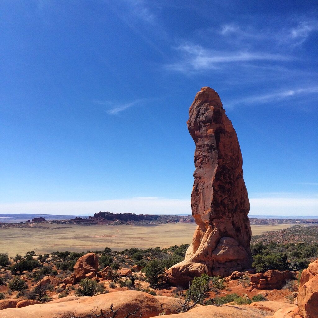 dark angel in arches national park