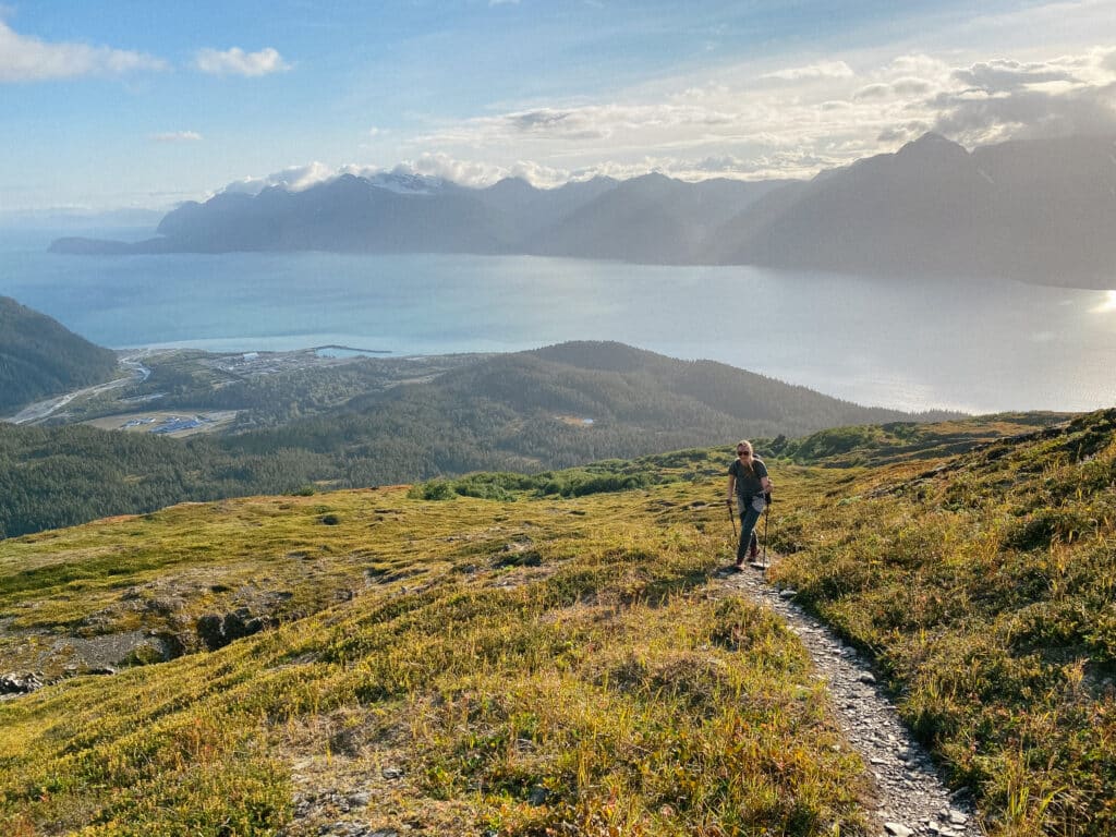 hiking in Alaska