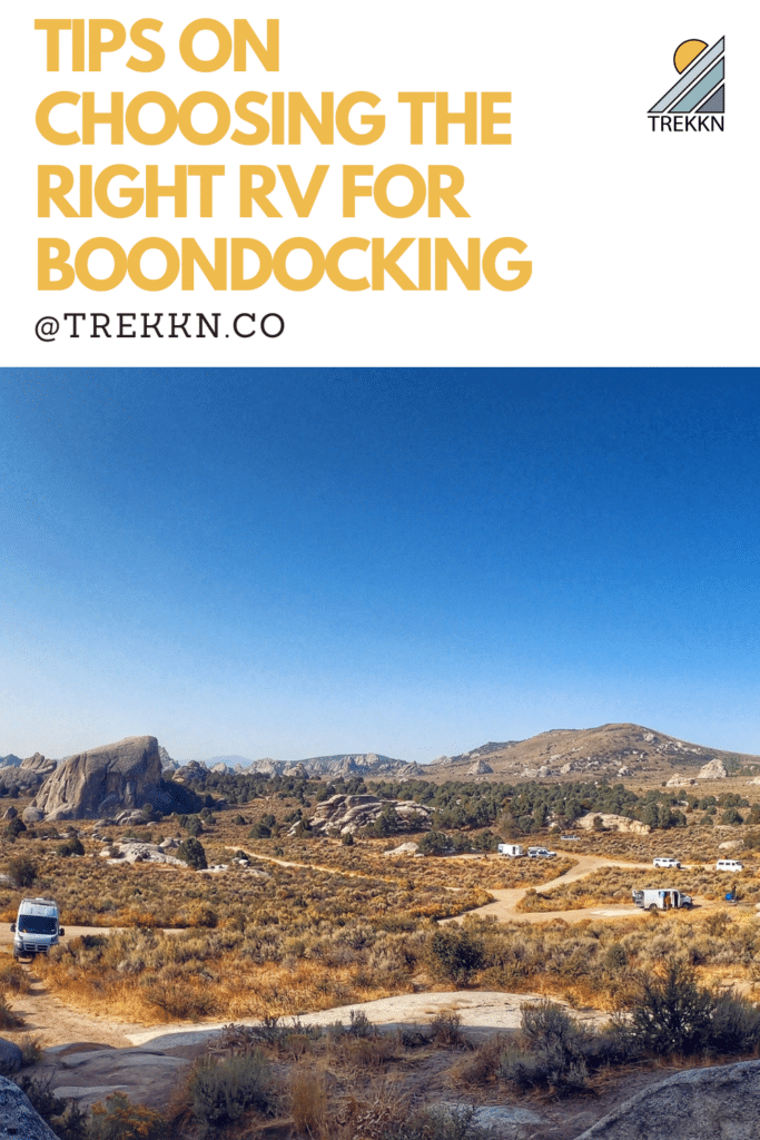 best rv for boondocking