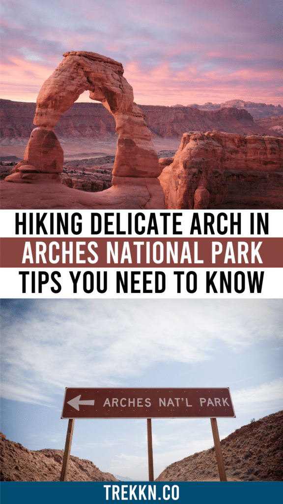 the delicate arch trail