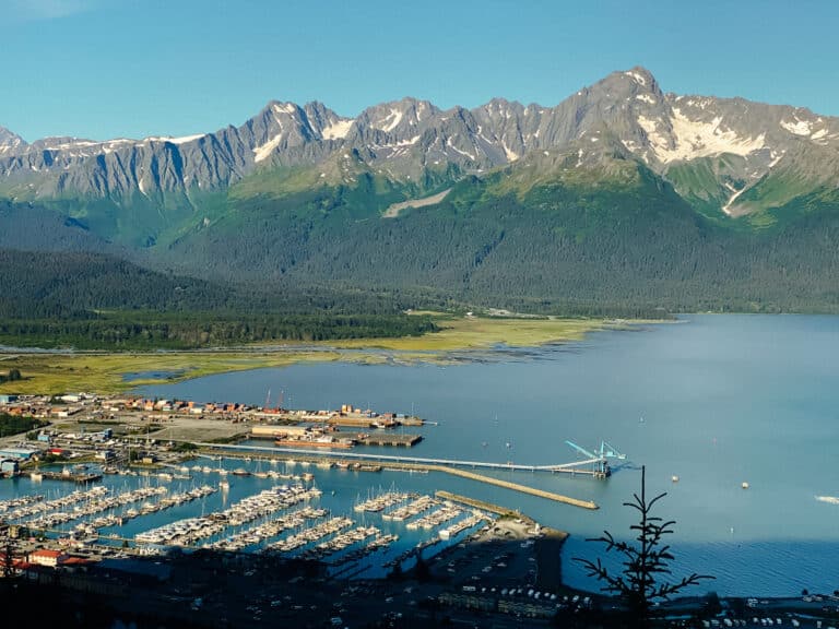 Marina in Seward, Alaska