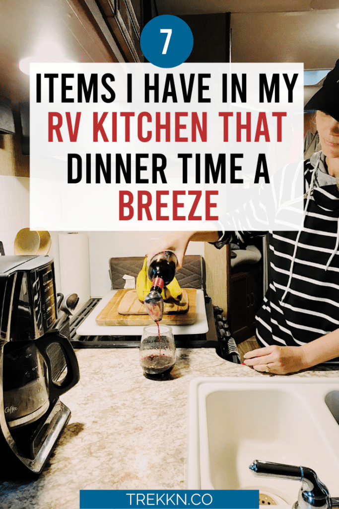 rv kitchen essentials: what I pack in my tiny kitchen