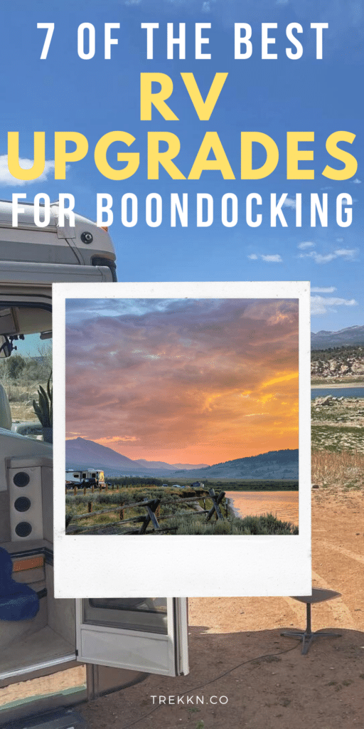 boondocking rv upgrades