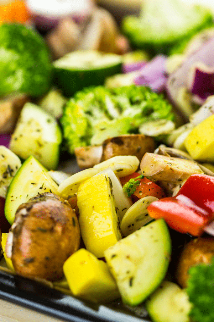 roast vegetables in an rv convection oven