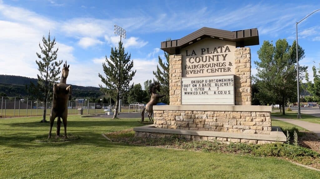 La Plata County Fairgrounds RV parking