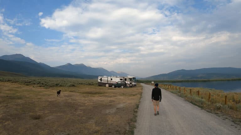 Hiking with dogs in Idaho