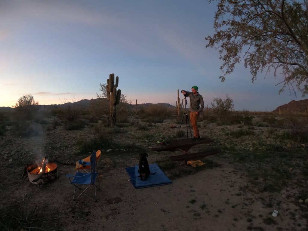 boondocking life in Arizona