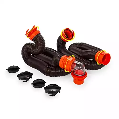 Camco RhinoFLEX 20 RV Sewer Hose Kit