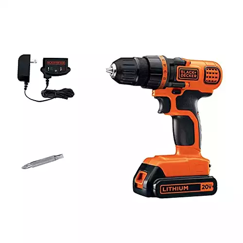 BLACK+DECKER Cordless Drill and Driver