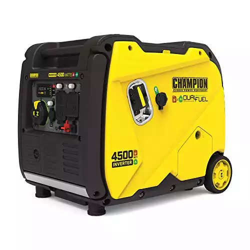 Dual-Fuel RV Ready Portable Inverter Generator