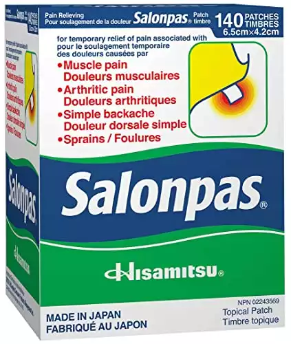 Salonpas Pain Relieving Patch (140 Patches)