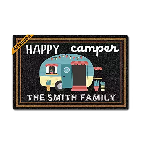 Customizable RV Door Mat