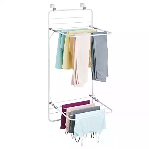 Over The Door Laundry Rack