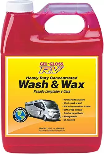 Gel-Gloss RV Wash and Wax