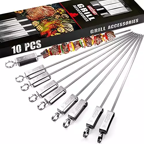 Metal Grilling Skewers