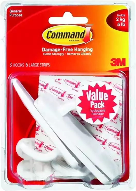 Command Adhesive Wall Hooks