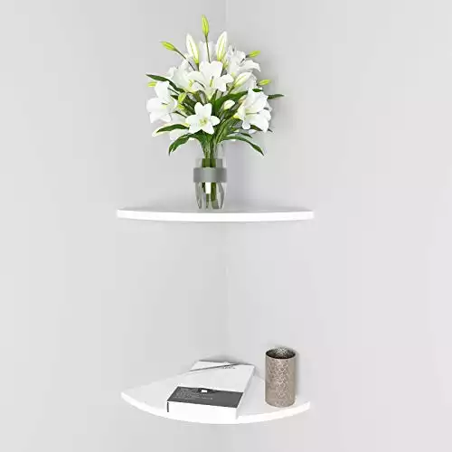 Corner Wall Mounted Floating Shelf