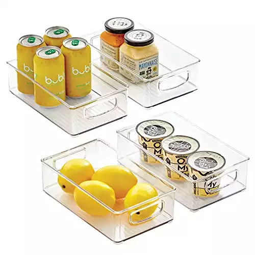 Cabinet and Refrigerator Storage Bins