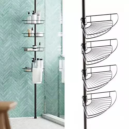 Rust-Resistant Corner Shower Caddy