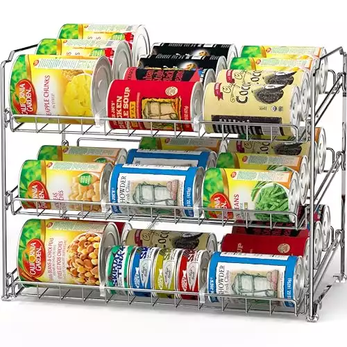 Stackable Can Rack Organizer