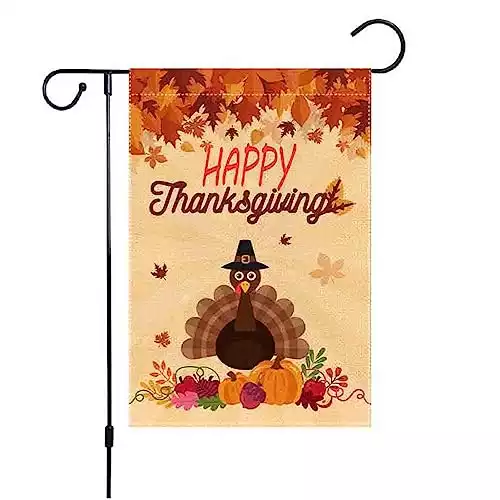 Thanksgiving Garden Flag